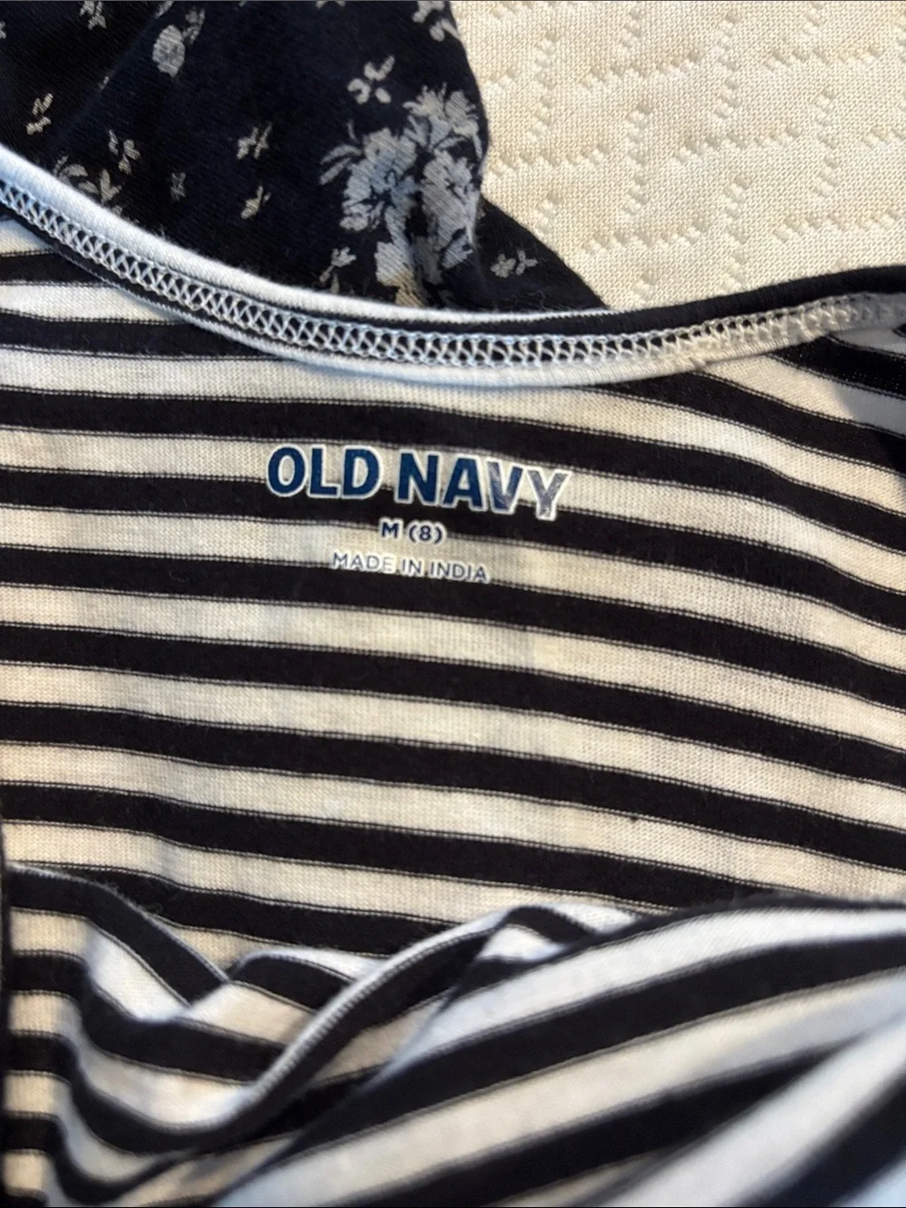 NWOT Girl’s Old Navy Black & Gray Patterned Long-Sleeve Dress Collection